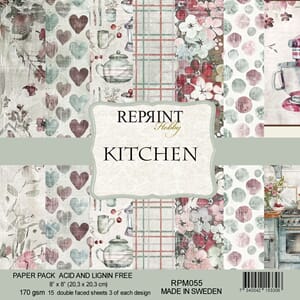 Reprint - Kitchen Paper Pack, 8x8 inch