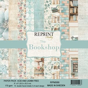 Reprint - The Bookshop Paper Pack, 8x8 inch