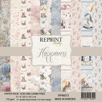 Reprint - Happiness 8x8 Collection Pack