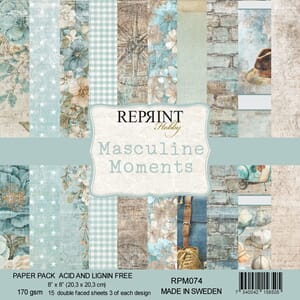 Reprint - Masculine Moments 8x8 Collection Pack