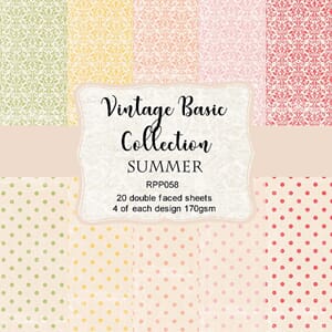 Reprint: Vintage Basic Summer Collection, 6x6 inch