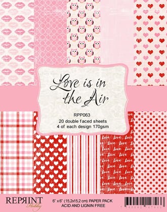 Reprint: Love is in the Air Collection Pack, 6x6 inch