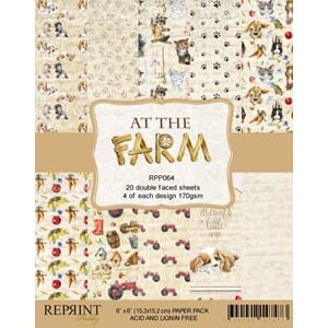 Reprint: At the Farm Collection Pack, 6x6 inch