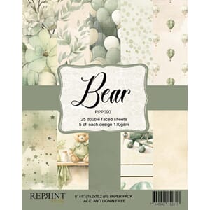 Reprint - Bear 6x6 Inch Paper Pack