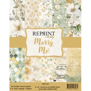 Reprint - Marry Me 6x6 Inch Paper Pack