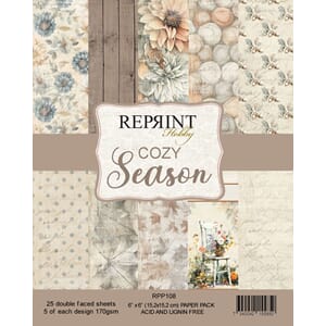 Reprint - Cozy Season Collection 6x6 Inch Paper Pack