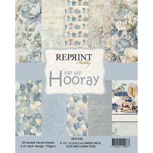 Reprint - Hip hip horray Collection 6x6 Inch Paper Pack