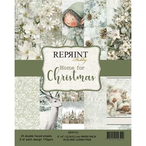 Reprint - Home for Christmas 6x6 Inch Paper Pack