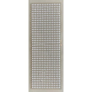 Reprint - Hvite halvperler, str 5 mm, 629 stk