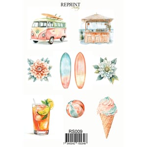 Reprint - The Beach Collection Stickers