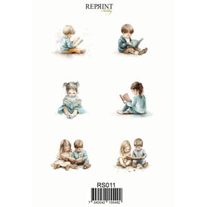 Reprint - Children Reading Collection Stickers