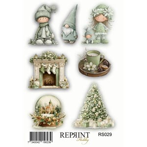 Reprint -  Home for Christmas Collection Stickers
