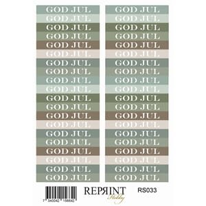 Reprint - Home for Christmas Collection Stickers