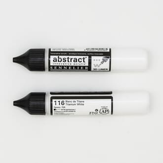 Sennelier - Abstract 3D liner 27ml Titanium white