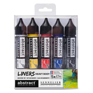 Sennelier - Set of 5x27ml Abstract liners