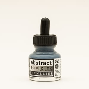 Sennelier - Abstract Acrylic Ink 30 ml Iridescent Silver