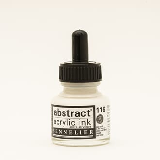 Sennelier - Abstract Acrylic Ink 30 ml Titanium White