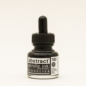 Sennelier - Abstract Acrylic Ink 30 ml Carbon Black