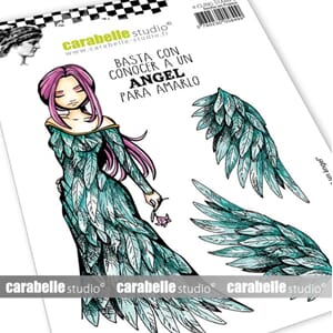 Carabelle - Conocer a un angel Cling Stamp, A6