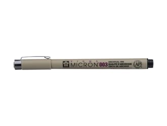Sakura: Pigma Micron Pen no 003 - Black