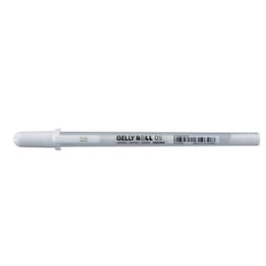 Sakura: White - Gelly Roll Basic Point Pen, 0.5