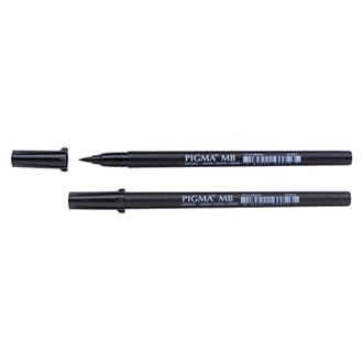 Sakura: Black - Medium Pigma Brush Pen, 1/Pkg