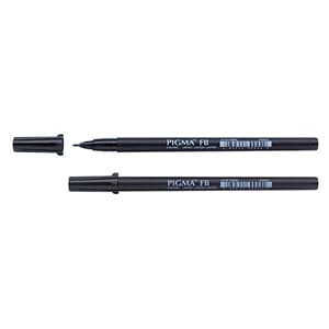 Sakura: Black - Fine Pigma Brush Pen, 1/Pkg
