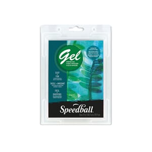 Speedball: Gel printing plate, 5x7 inch, 1/Pkg