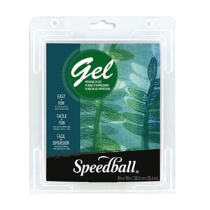 Speedball: Gel printing plate, 8x10 inch, 1/Pkg