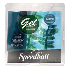 Speedball: Gel printing plate, 12x12 inch, 1/Pkg
