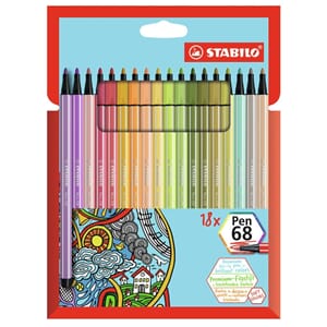 STABILO - Fineliner Point 68. 18/Pkg