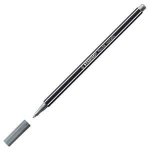 STABILO - Pen 68 Metallic Silver, 1 stk