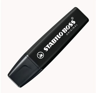 STABILO - Black Highlighter STABILO BOSS ORIGINAL