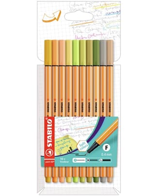 STABILO - Fokus Fineliner Point 88. 10/Pkg