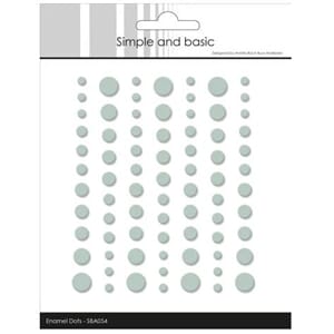 Simple and Basic - Matte Enamel Dots Eucalyptus