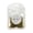 Simple and Basic - Half Pearl Polished Gold, 3 mm