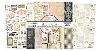 ScrapBoys - Archivalia 12x12 Inch Paper Pack