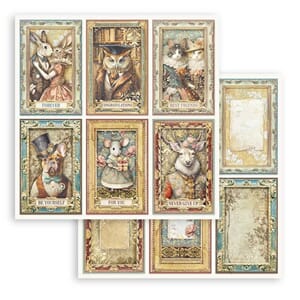 Stamperia: 6 Cards - Alterego