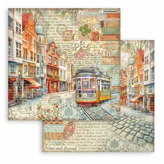 Stamperia: Tram - Art of Travelling