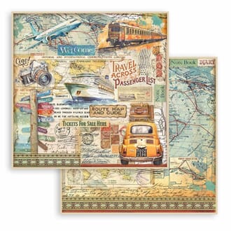 Stamperia: Car - Art of Travelling