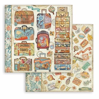 Stamperia: Suitcases - Art of Travelling