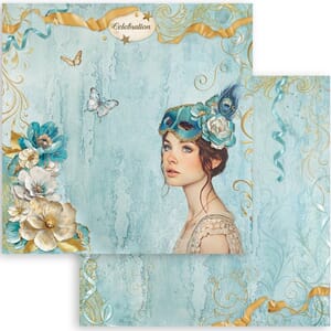 Stamperia: Celebration Lady - Masquerade