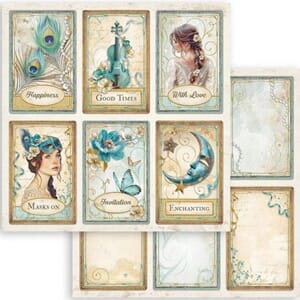 Stamperia: 6 Cards - Masquerade