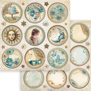 Stamperia: Rounds - Masquerade