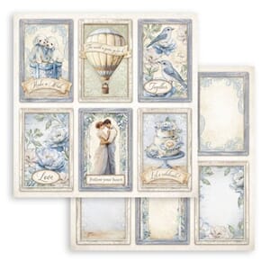 Stamperia: 6 Cards - Timeless