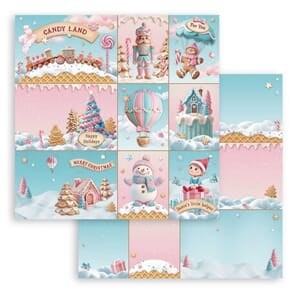 Stamperia: Cards - Candy Christmas