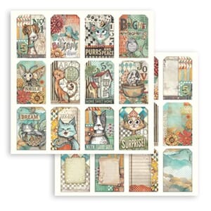 Stamperia: Tags - Furry friends