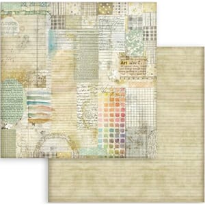 Stamperia: Watercolor Pattern - Daisy Art