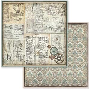 Stamperia - Voyages Fantastiques Gears