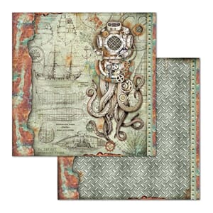 Stamperia: Octopus Cardstock